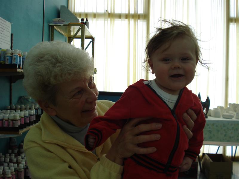 Valentine\'s Day visit to Grandma Nancy