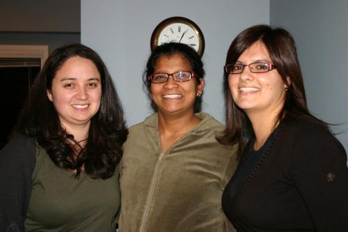 Ms. Sarah-Jane, Ms. Anita and Ms. Abbey