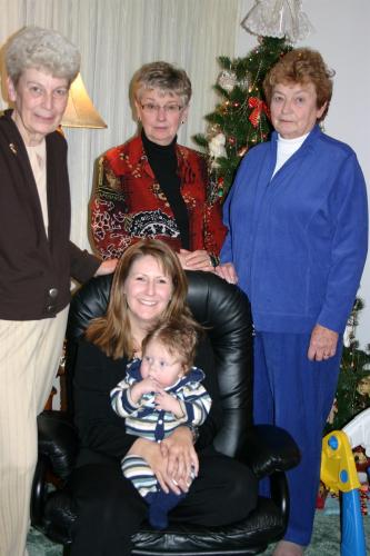 My Great Aunts with Grandma Nancy